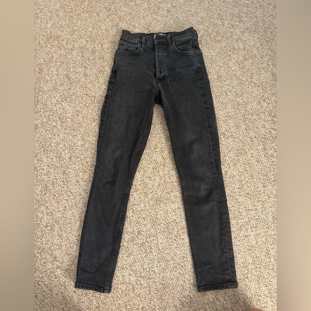 Agolde dark wash jeans